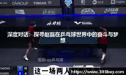 深度对话：探寻赵磊在乒乓球世界中的奋斗与梦想